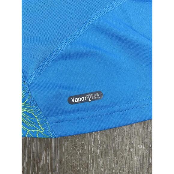 The North Face Active Racerback Sleeveless Floral Tank Top Blue Women's Size M - Picture 7 of 12